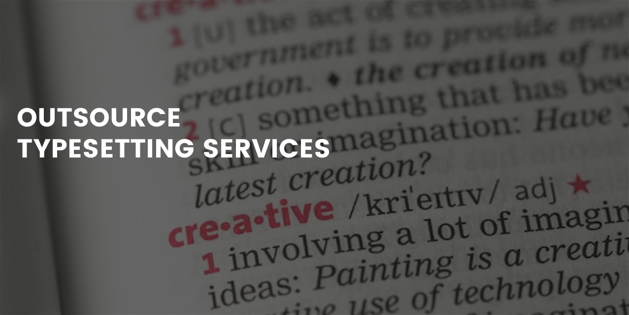 outsource typesetting services